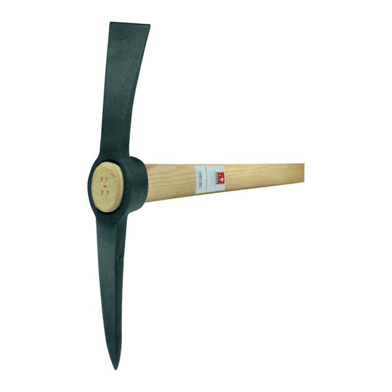 Ideal Kreuzhacke Stahl schwarz lackiert 3,5 kg