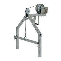 müba Handwinde mit Gestell 20mtr. Seillänge