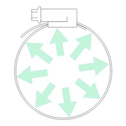 NORMACLAMP Schneckengewindeschelle TORRO,30-45mm,12mm W1