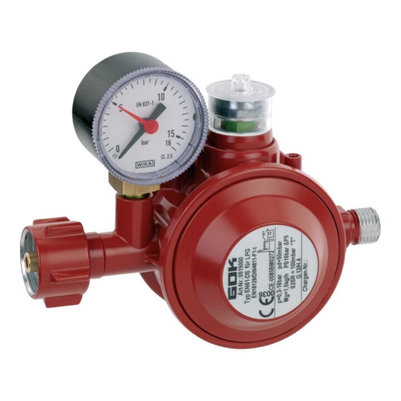 Gok Haushalt-Regler 1,5kg 50mbar 05-150