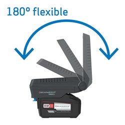 SCANGRIP Akku-Arbeitsleuchte BASIC CONNECT 1000Lumen ohne Akku