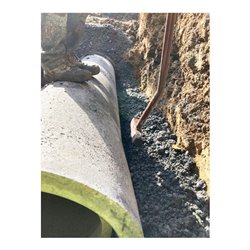 müba Rohrbettungs-Verdichter Stahl 4,5 kg Höhe 120 cm