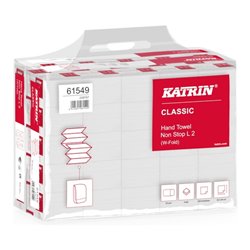 KATRIN Class. Non-Stop L2 weiß 2-lagig 24 x 32cm Handy Pack