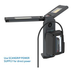 SCANGRIP Akku-Flügel-Strahler TOWER COMPACT CONNECT 1250-2500 Lumen ohne Akku