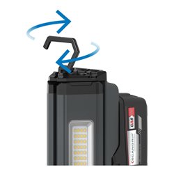 SCANGRIP Akku-Flügel-Strahler DUO CONNECT 1250-2500 Lumen ohne Akku