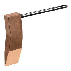 Gok Kupferstück 350 g gekröpft