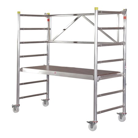 müba Alu-Rollgerüst Typ Boy 1 Länge 1,80m, Breite 0,79m