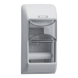 KATRIN Toil.papierspender für 2 Rollen,weiß