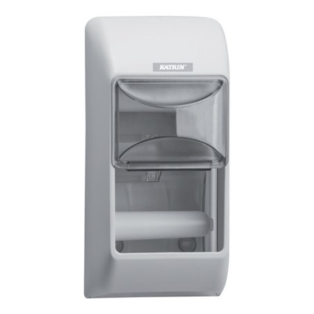 KATRIN Toil.papierspender für 2 Rollen,weiß