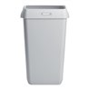 KATRIN Abfalleimer 25L mit Deckel, weiß