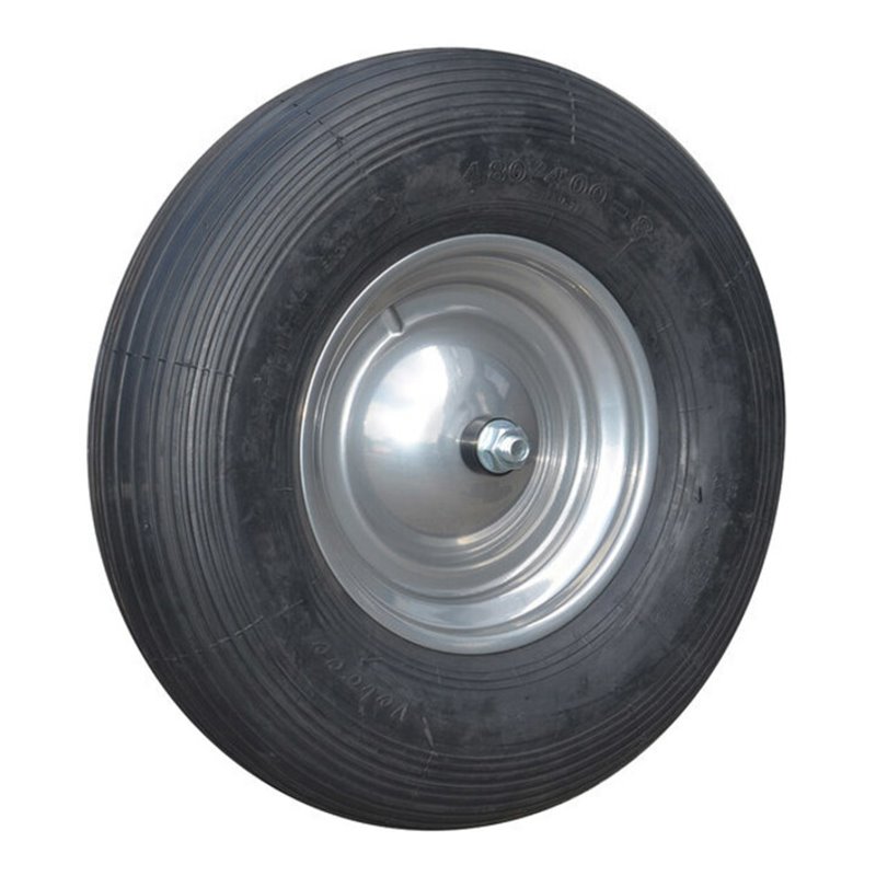 müba Rad m.Nylonlager u.Achse 400 x 100 mm