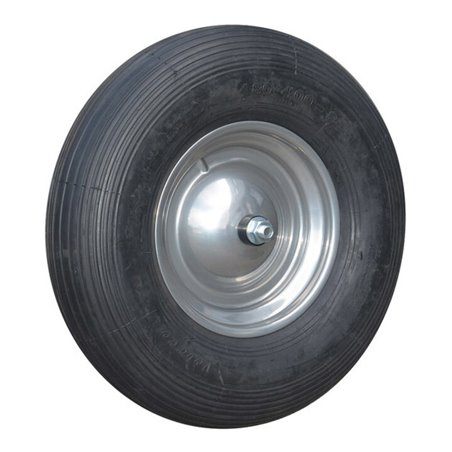 müba Rad m.Nylonlager u.Achse 400 x 100 mm