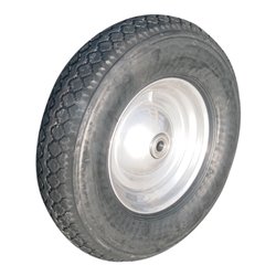 müba Rad m.Nylonlager u.Achse 400 x 100 mm