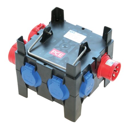 Kunststoff-Steckdosenver. M-Imst 16/2-4/OF