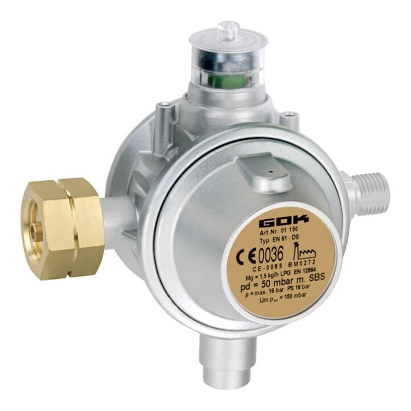 Gok Niederdruckregler Propan Typ EN61-DS PS 16 bar