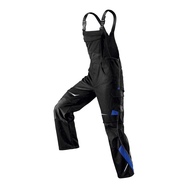 Kübler Pulsschlag Latzhose 3324 schwarz/kornblumenblau