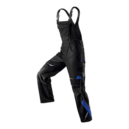 Kübler Pulsschlag Latzhose 3324 schwarz/kornblumenblau