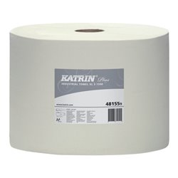 KATRIN Putzpapier weiß 26,5x38cm 1500 Blatt 2-l.