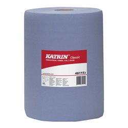 KATRIN K-Rolle blau 3-lagig 38x36cm 500 Blatt