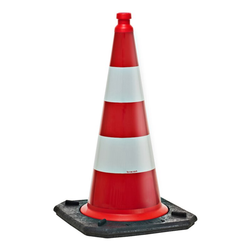 WEMAS TL - Leitkegel 750mm, Folie RA1, BASt