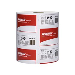KATRIN Handtuchrolle 2-lagig 20,5x30cm 500B. hochweiß