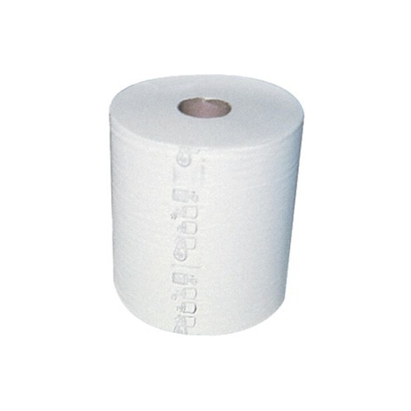 KATRIN Papier Rollenhandt. 1-lag weiß, 20,5x38cm, 790 Abr.