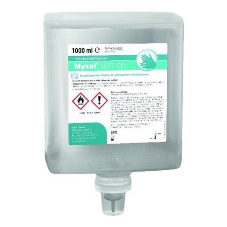 Myxal Sept Gel Desinfekt. parfümfrei 1L Nept.-Fl.