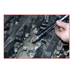 KS Tools 3/8' Zündkerzen-Stecknuss, lang