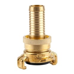 Gardena Mess. Saug- u. Hochdruck- Kupplung für 3/4Z-Schlauch