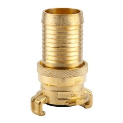 Gardena Mess. Saug- u. Hochdruck- Kupplung für 1 1/4Z-Schl.