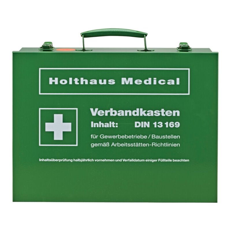 Verbandkasten Nr.63169, DIN 13169-E, grün