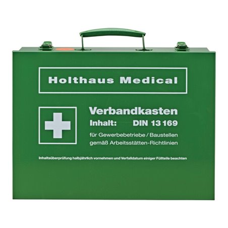Verbandkasten Nr.63169, DIN 13169-E, grün