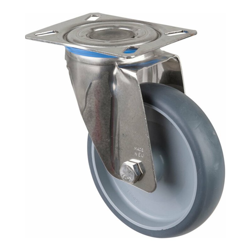 BS Rollen Lenkrolle, Durchmesser 150mm H100.B43 140kg Edelstahl