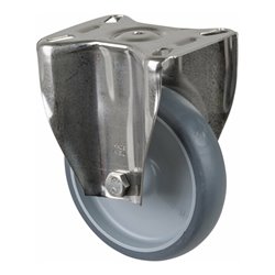 BS Rollen Lenkrolle, Durchmesser 150mm H110.B43 140kg Edelstahl