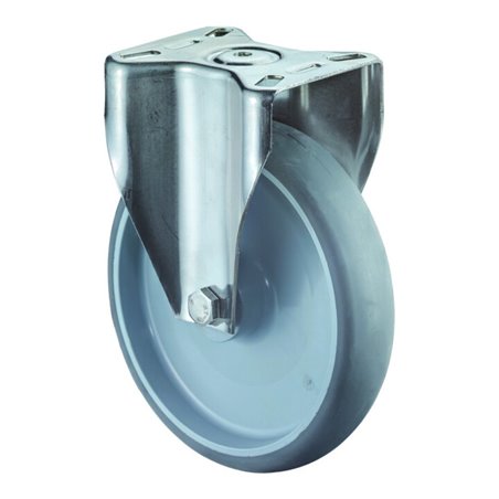 BS Rollen Lenkrolle, Durchmesser 200mm H110.B43 200kg Edelstahl