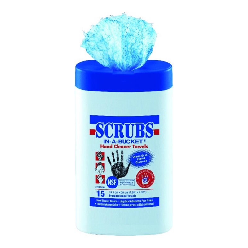 SCRUBS Refill Nachfüll- Pack, 72 Tücher mit NFS Freigabe Zertifikat Nummer