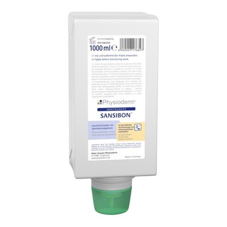GREVEN Sansibon® Hautschutzcreme wasserlöslich 1L Faltfl.