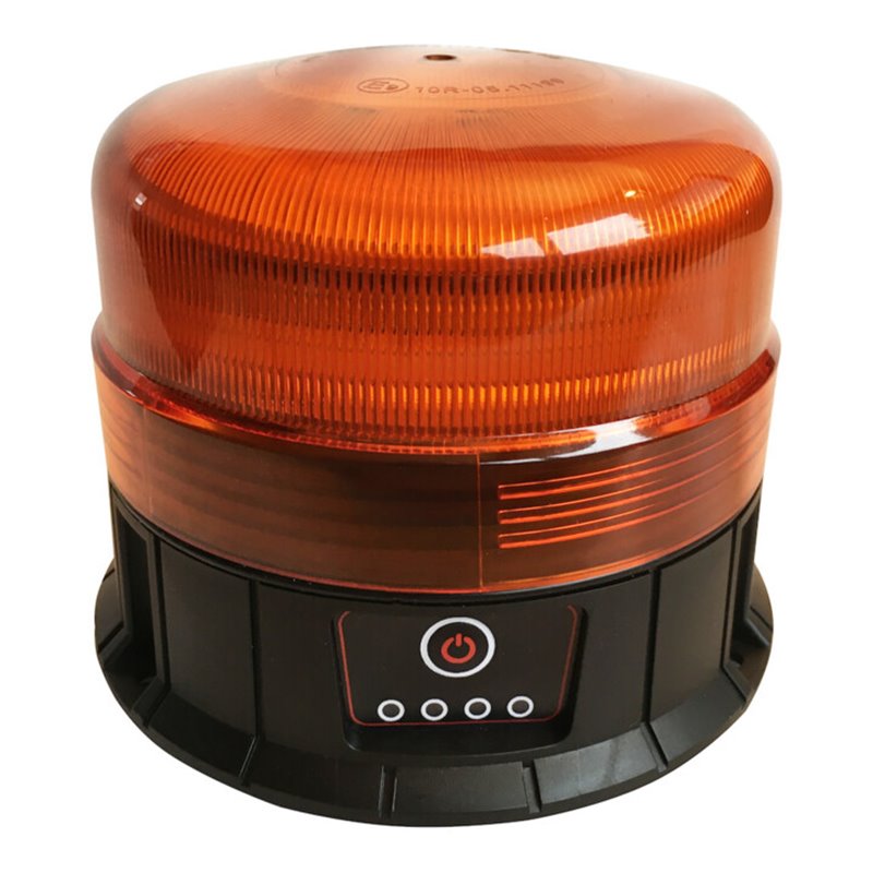 Rundumkennleuchte LED Akku, Magnetisch, Saugfuß