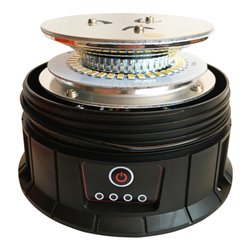 Rundumkennleuchte LED Akku, Magnetisch, Saugfuß