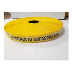 KELMAPLAST Ortungsband 250m Achtung Glasfaserkabel gelb