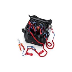 KNIPEX 00 50 50 T LE Werkzeugtasche für Höhenarbeiten leer klein 300 mm