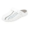 ABEBA Clog 7310, OB FO EA SRC, weiß, Gr. 40