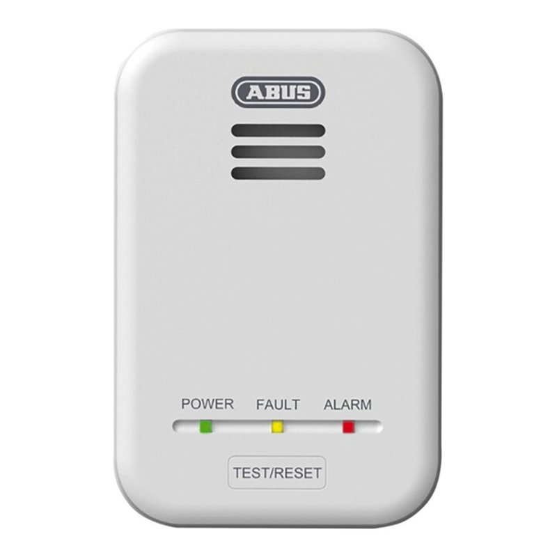 ABUS Gasmelder GWM100ME,Norm:BS EN 50194 B:75xH:115xT:36,5mm Kunststoffweiß