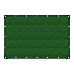 Gewebeplane oliv 6x8m UV-stabilis. Ösen 50 cm