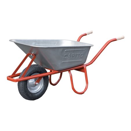 Tiefmuldenkarre Eurocar 100 l, m.Kugellag., mont.