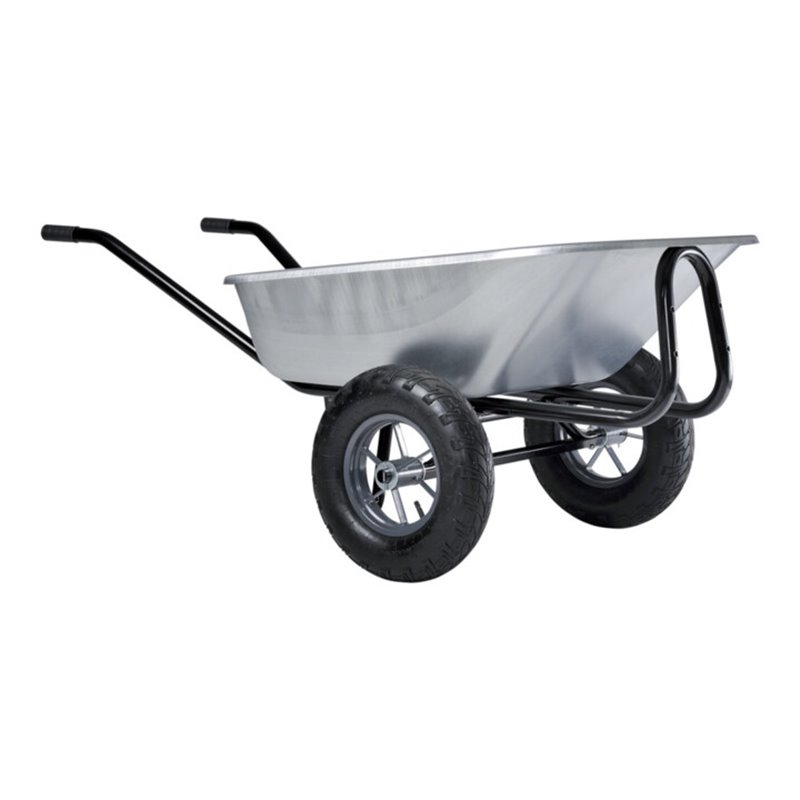 HAEMMERLIN Schubkarre Expert Twin verz. 150 L, Luftrad