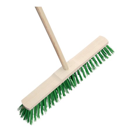 floraworld Garten- u. Straßenbesen m. Stiel, Elaston, 50cm