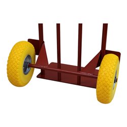 Sackkarre Typ 250 PU-Reifen GELB (Stahlf.)