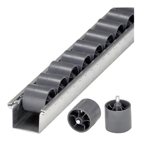 Bito Rollenleiste SDS / Röllchen mit Stahlachse 8 kg