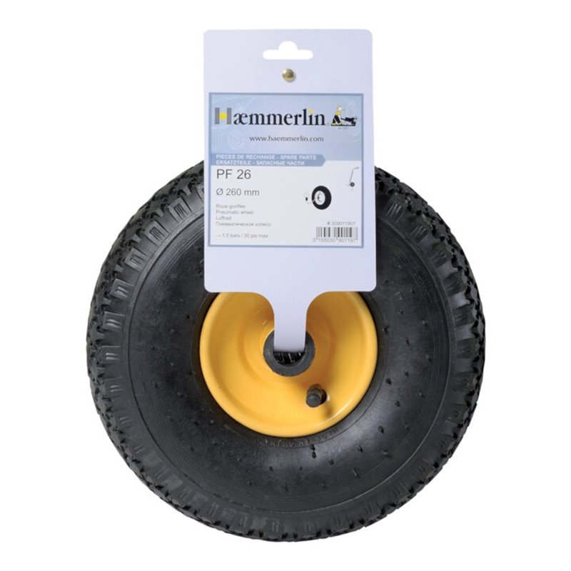 HAEMMERLIN Ersatzrad PF 26 zu Sackkarren